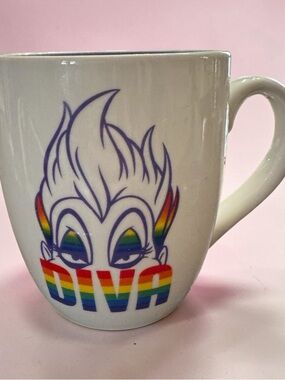 NEW Disney Ursula Rainbow Pride Collection Mug